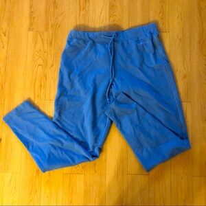 Blue champion vintage sweatpants straight leg
